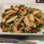 grilled chicken Caesar salad poster