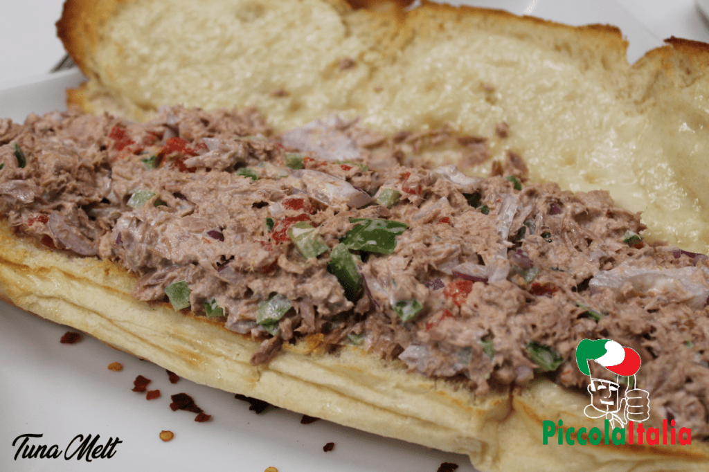 Piccola Italia delicious Tuna Melt sandwich