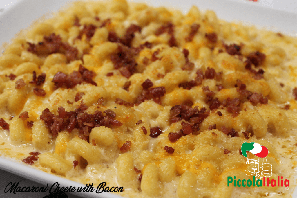 Piccola Italia macaroni cheese bacon