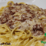 Piccola Italia Carbonara with pasta