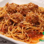 Piccola Italia meat balls pasta