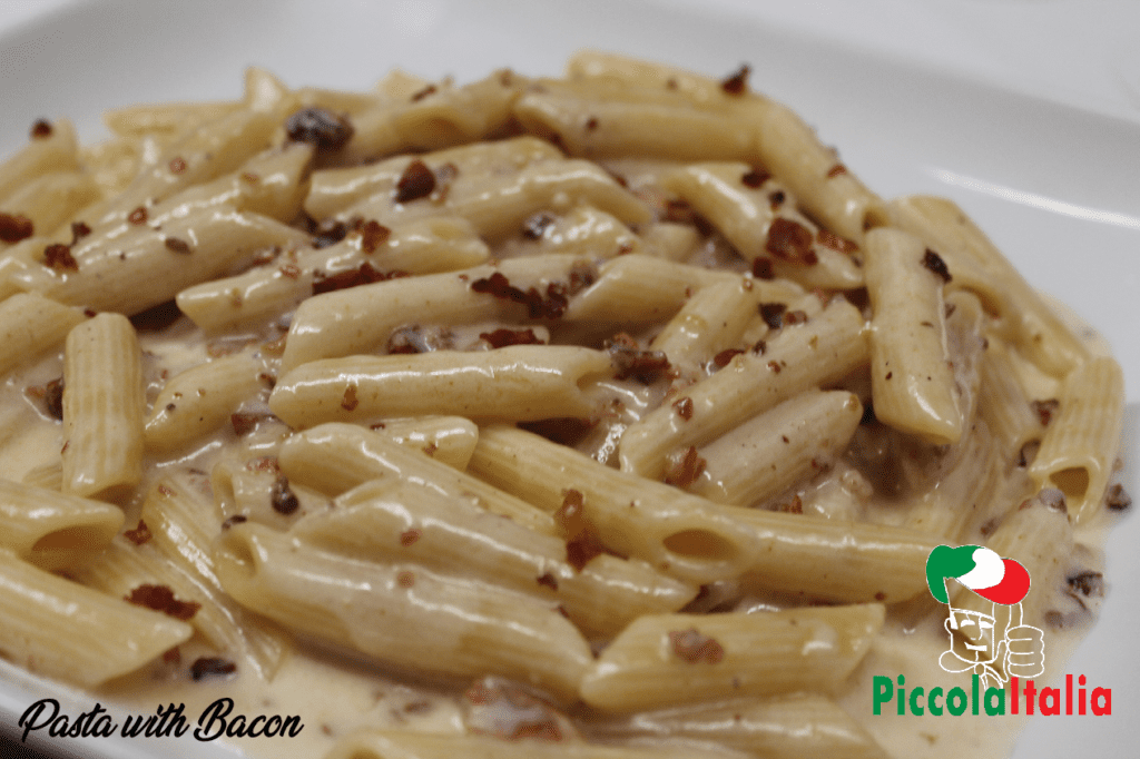 Piccola Italia pasta with Bacon